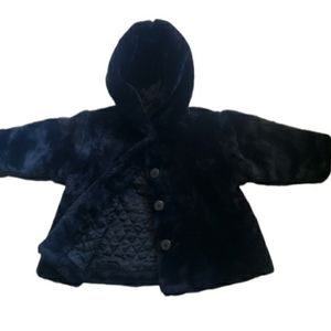 Baby Gap Faux Fur hooded coat